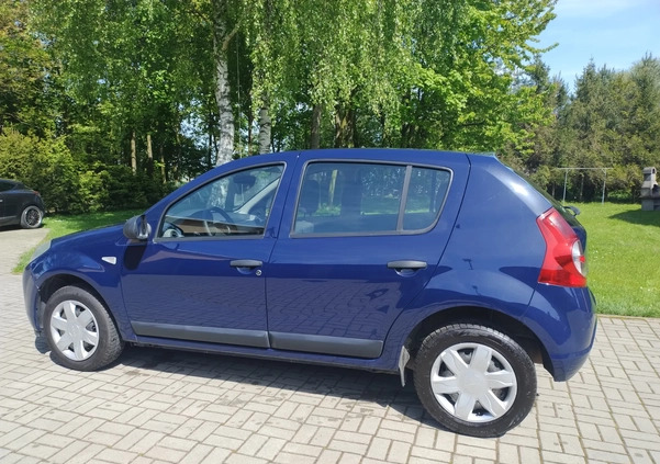 Dacia Sandero cena 13900 przebieg: 204000, rok produkcji 2011 z Dziwnów małe 562